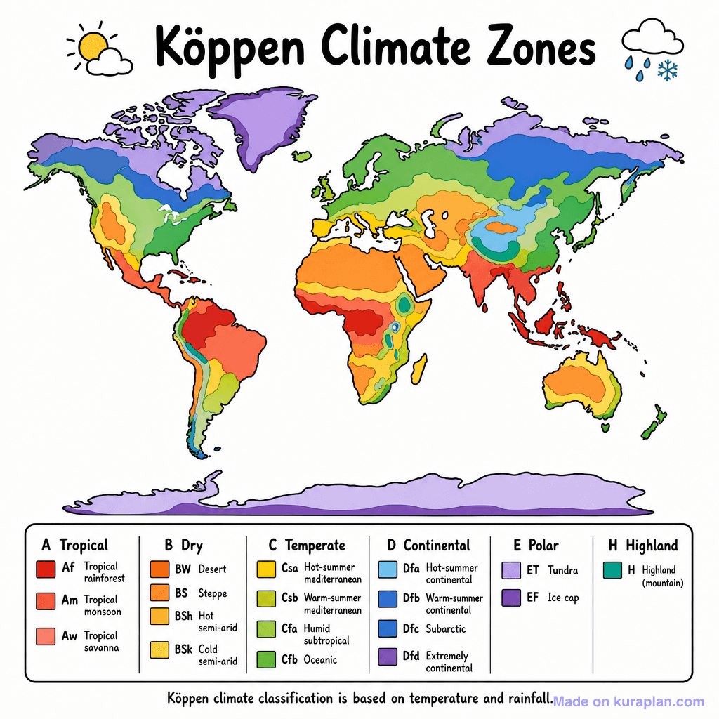 World Climate Zones