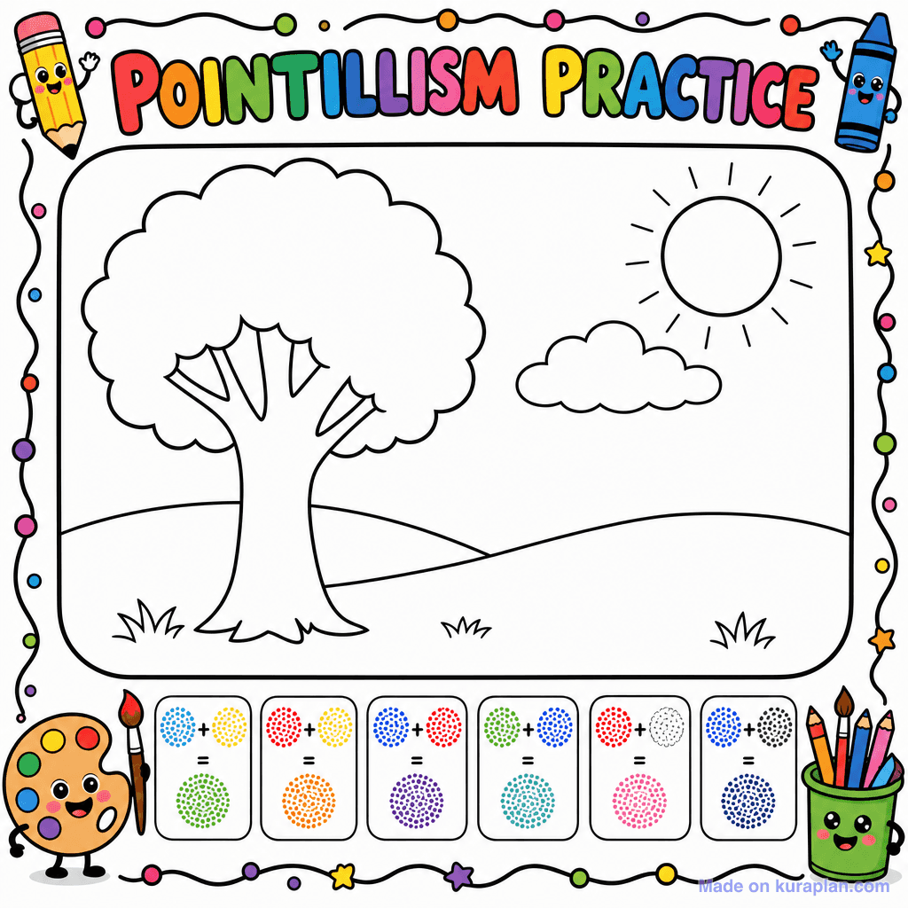 Pointillism Template