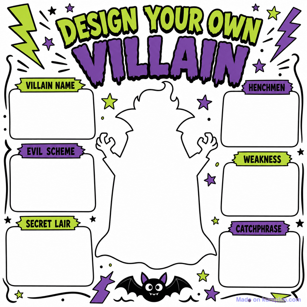 Design Your Own Villain