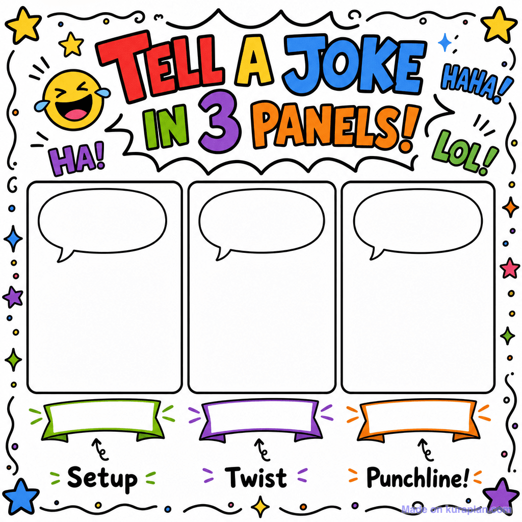 3-Panel Comic Joke