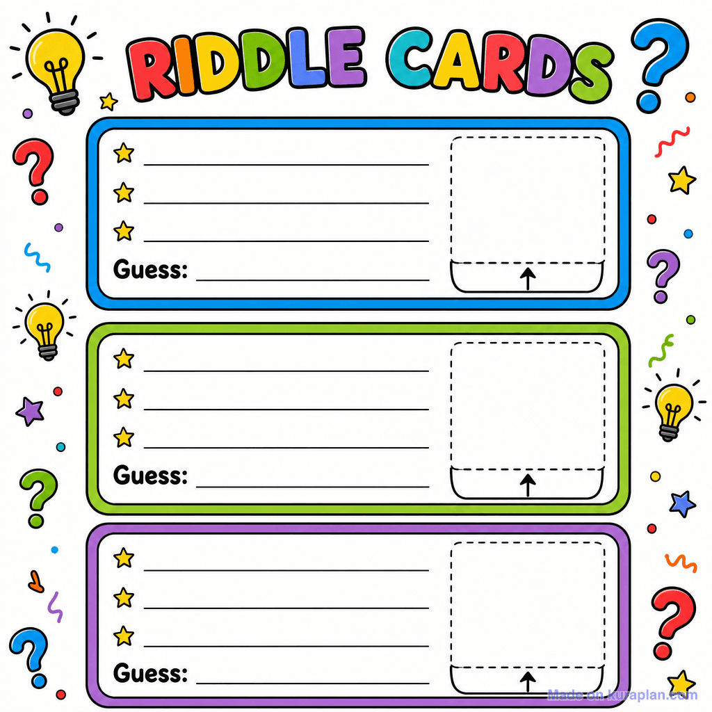 Riddle Card Set