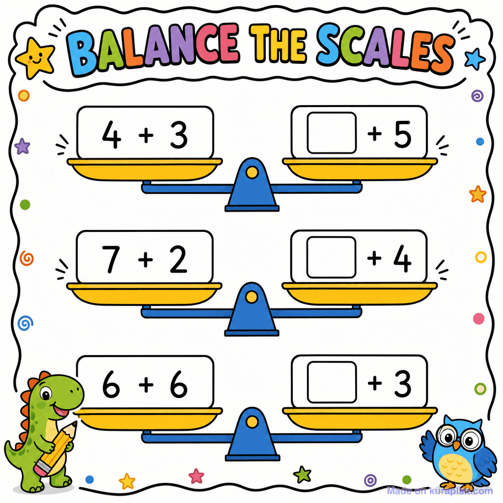 Balance the Equation Scale