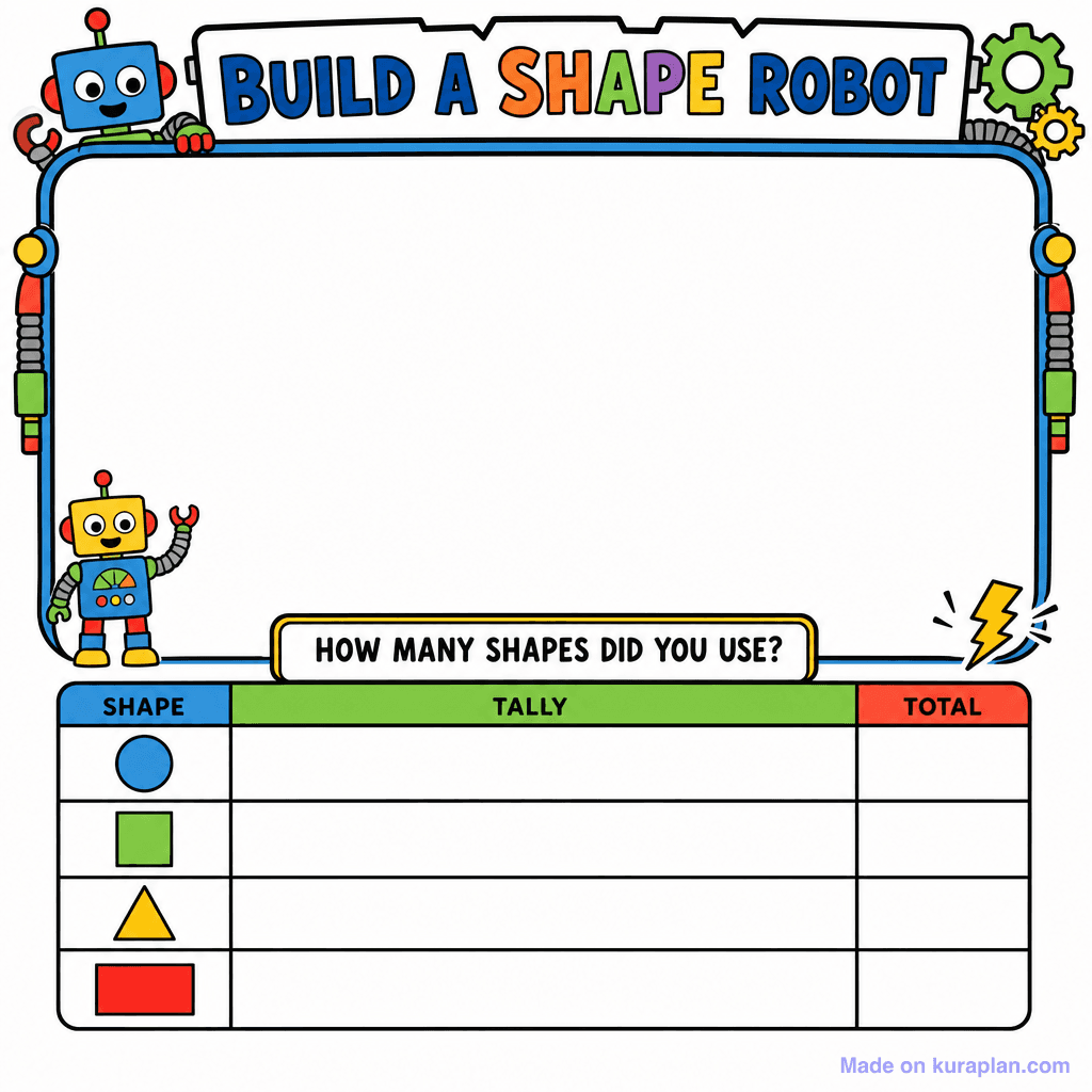 Design a Robot with Shapes