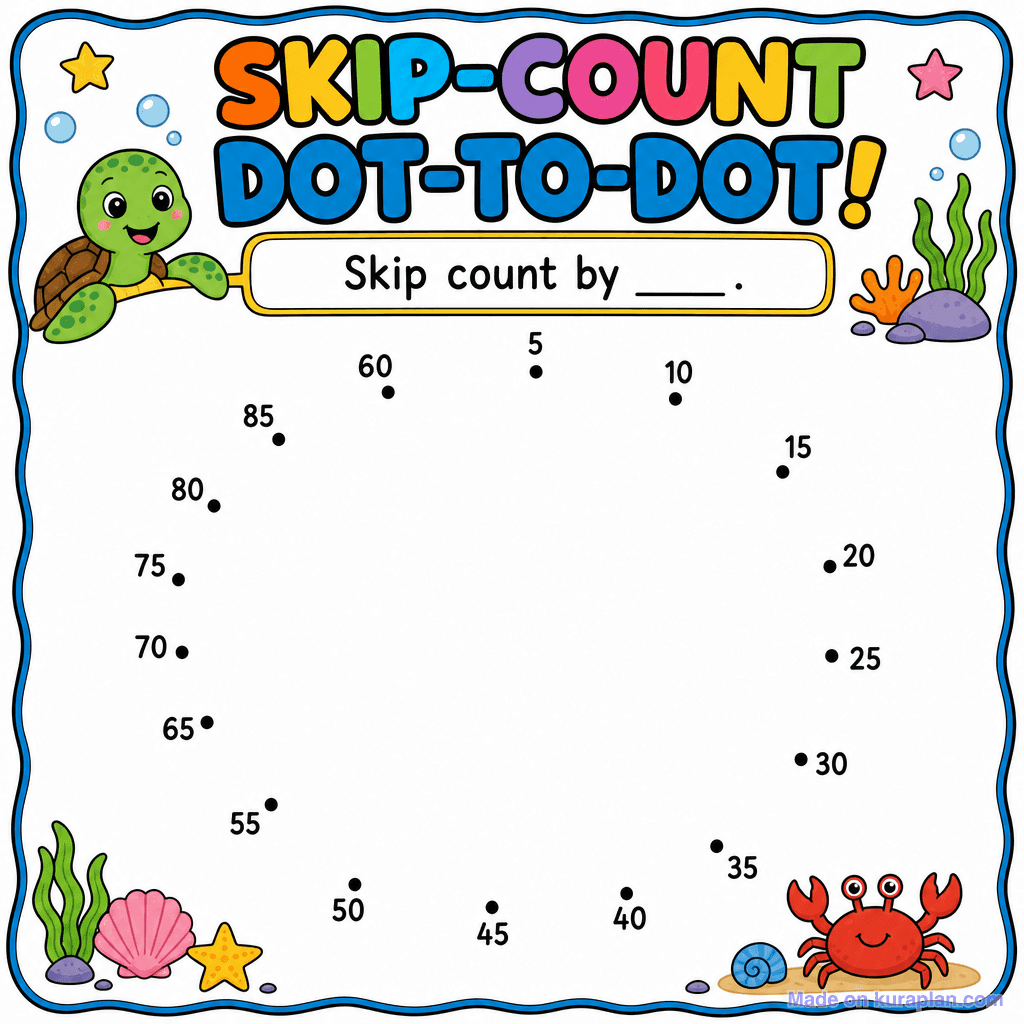Skip-Count Dot-to-Dot