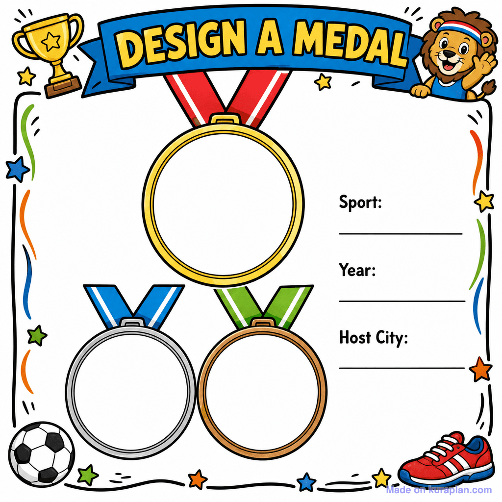 Design an Olympic Medal