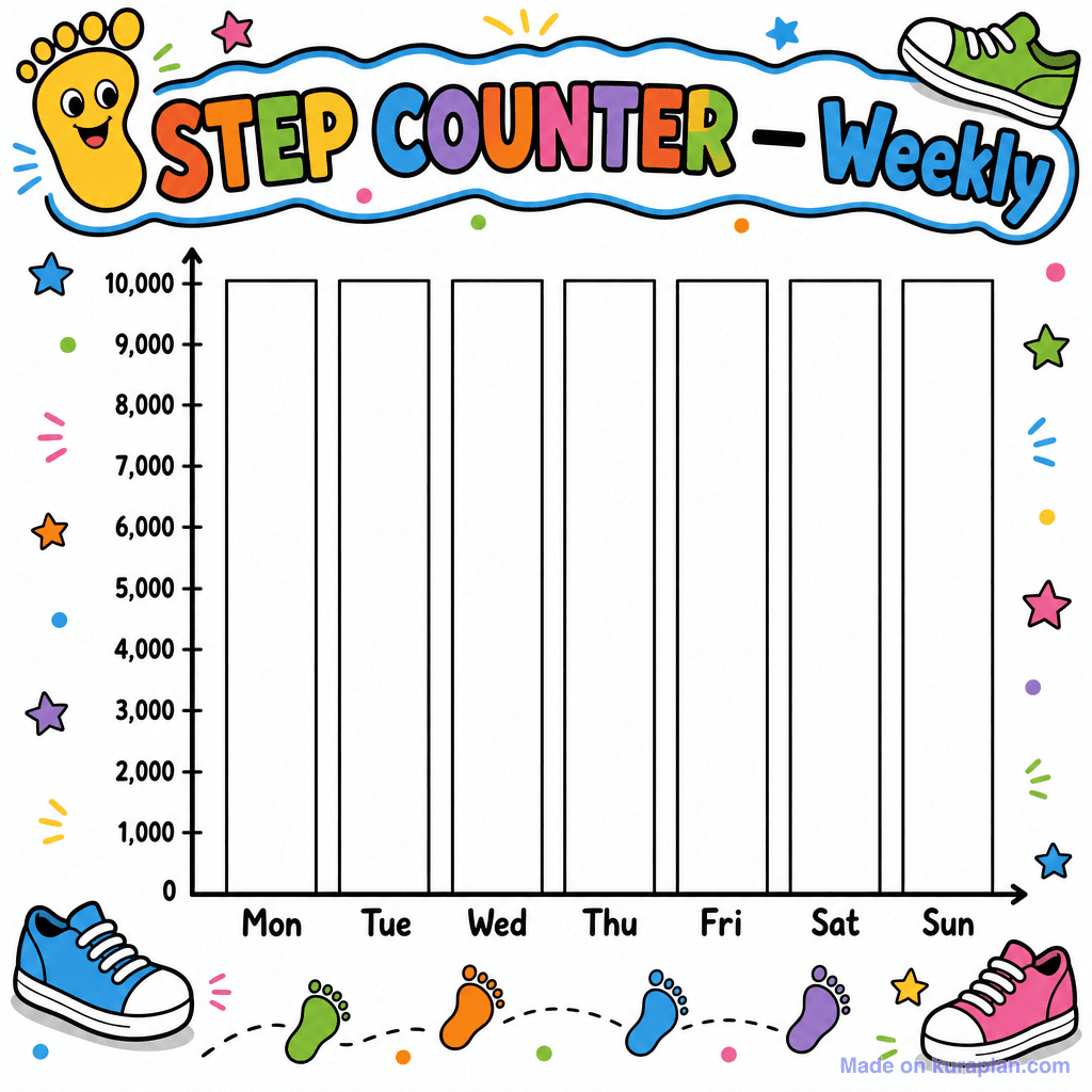 Step Counter Chart
