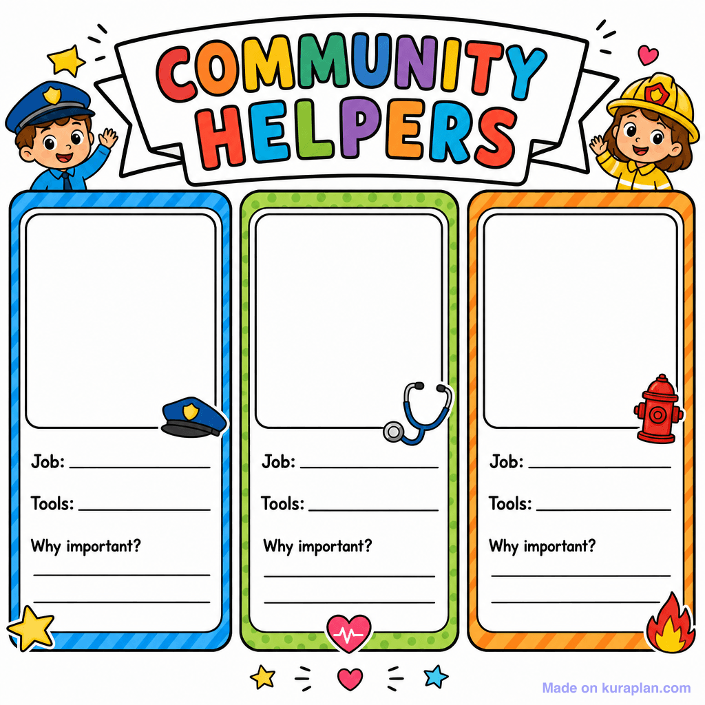 Community Helper Card