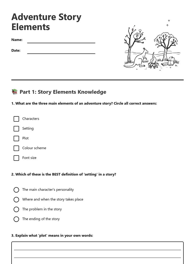 Adventure Story Elements