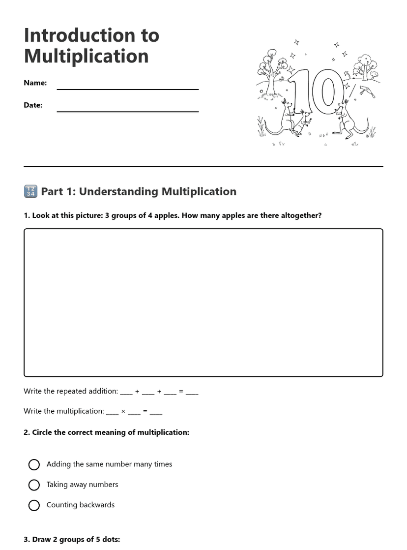Introduction to Multiplication