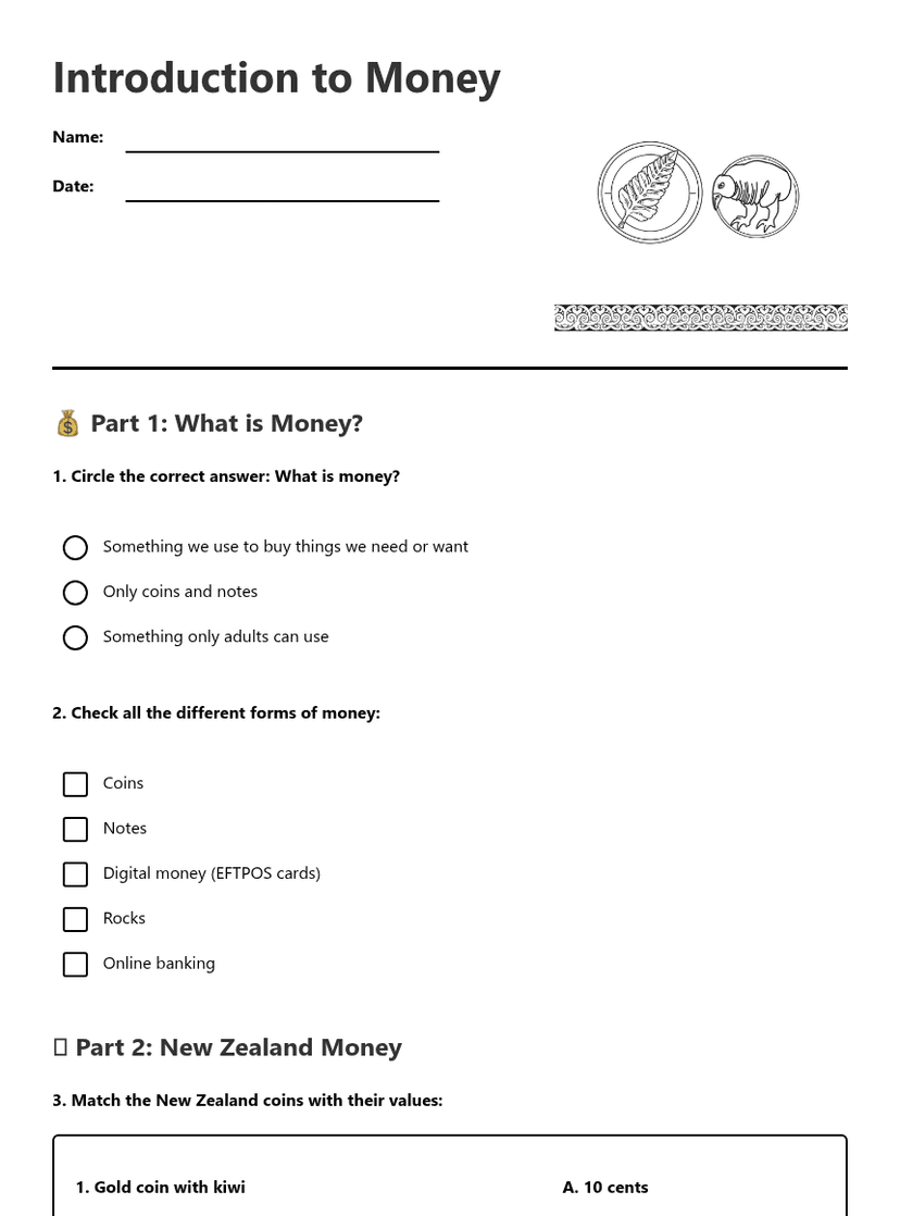 Introduction to Money