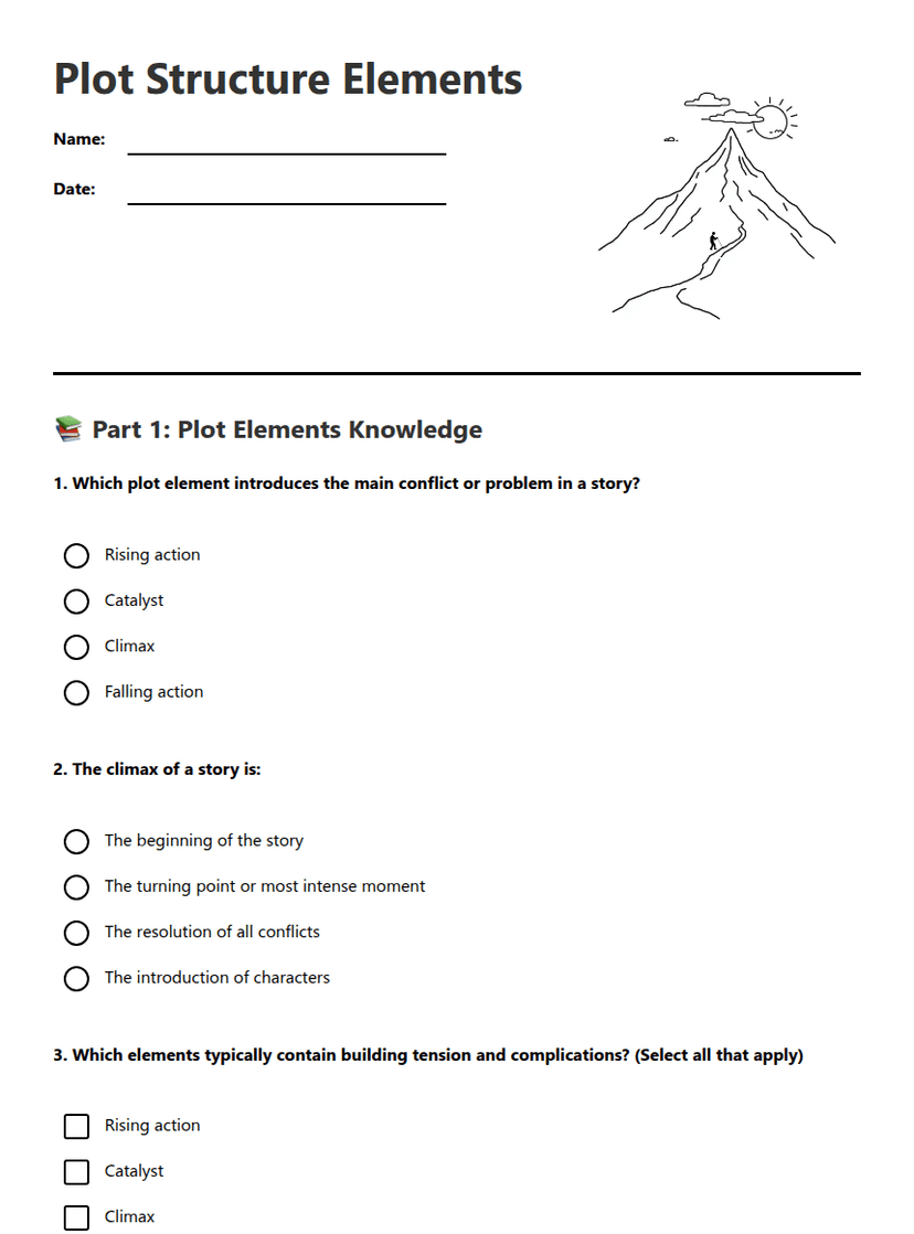 Plot Structure Elements